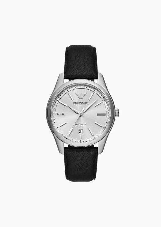 EMPORIO ARMANI,man 41mm,41mm,Stainless Steel,Silver,Automatic,Day,Hardlex,Crystal Glass,EABX2024QD00014 NLC