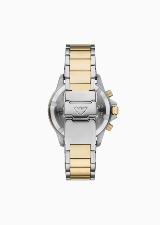 EMPORIO ARMANI,man 43mm,43mm,Stainless Steel,Black,Quartz,Chronograph,Day,AR11680 NLP NLC