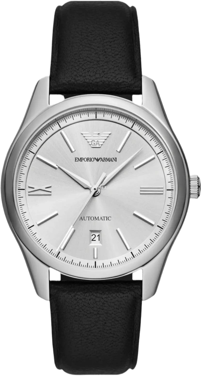 EMPORIO ARMANI,man 41mm,41mm,Stainless Steel,White,Automatic,Day,Hardlex,Crystal Glass,AR60077 NLP NLC