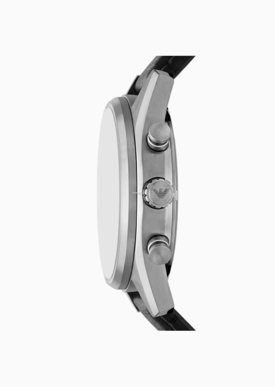 EMPORIO ARMANI,man 42mm,42mm,Stainless Steel,Black,Grey,Quartz,Chronograph,Day,AR11677 NLP NLC