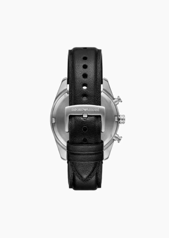 EMPORIO ARMANI,man 42mm,42mm,Stainless Steel,Black,Grey,Quartz,Chronograph,Day,AR11677 NLP NLC