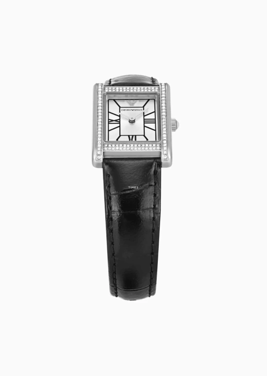 EMPORIO ARMANI,woman 32mm,32mm,Stainless Steel,Silver,Quartz,Glass,Rectangular,AR11623 NLP NLC