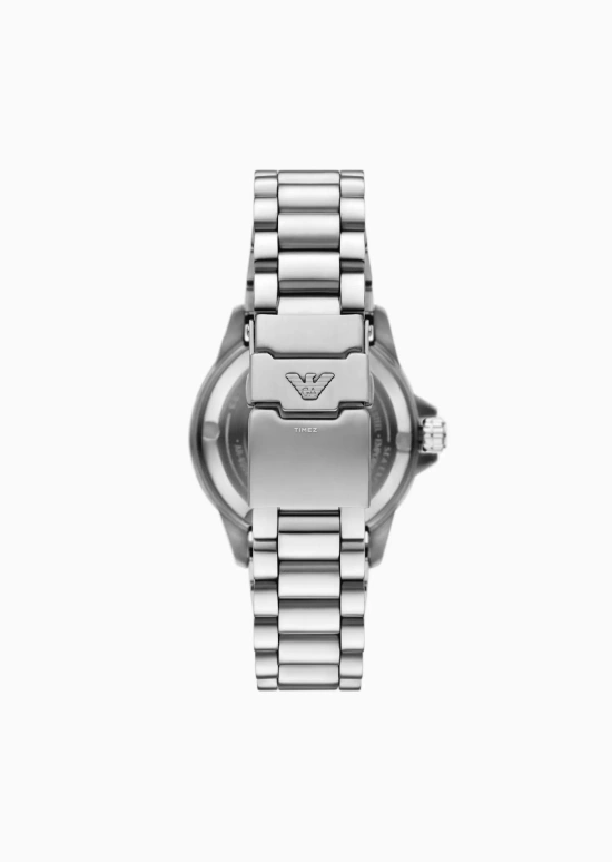 EMPORIO ARMANI,man 42mm,42mm,Stainless Steel,Beige,Automatic,Day,Sapphire,Crystal Glass,AR60083 NLP NLC