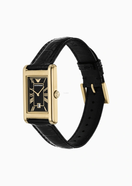EMPORIO ARMANI,man 25mm,25mm,Stainless Steel,Black,Quartz,Day,Glass,AR11666 NLP NLC