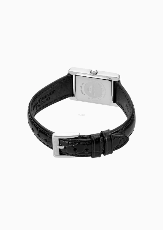 EMPORIO ARMANI,woman 32mm,32mm,Stainless Steel,Silver,Quartz,Glass,Rectangular,AR11623 NLP NLC