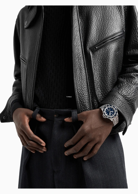 EMPORIO ARMANI,man 42.50mm,42.50mm,Stainless Steel,Blue,Automatic,Day,Sapphire,Crystal Glass,AR60079 NLP1 NLC