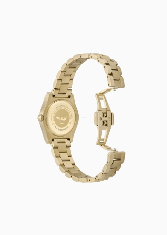 EMPORIO ARMANI,woman 32mm,32mm,Stainless Steel,Brown,Quartz,Day,Glass,AR11700NLPNLC