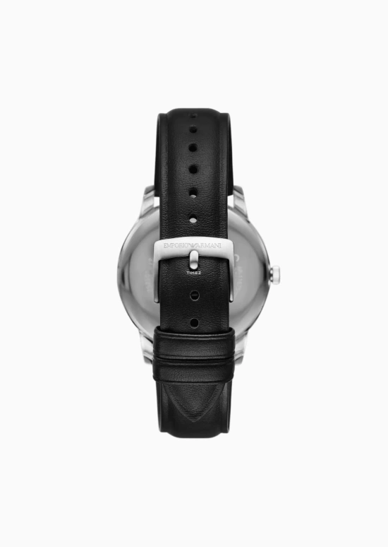EMPORIO ARMANI,man 39mm,39mm,Stainless Steel,Black,Quartz,Day,Sapphire,Crystal Glass,AR80079SET NLP NLC