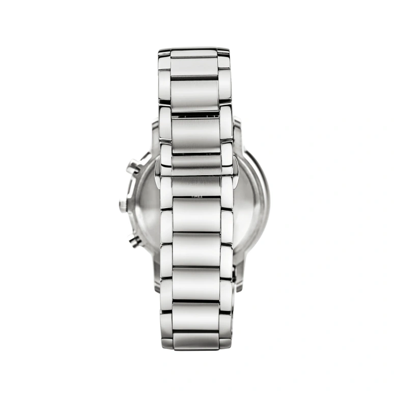 EMPORIO ARMANI,man 43mm,43mm,Stainless Steel,Blue,Quartz,Chronograph,Day,AR2448NLPNLC