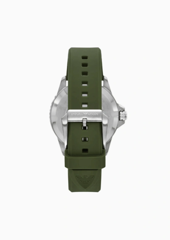 EMPORIO ARMANI,man ,Stainless Steel,Green,Quartz,Day,Hardlex,Crystal Glass,AR11638 NLP NLC