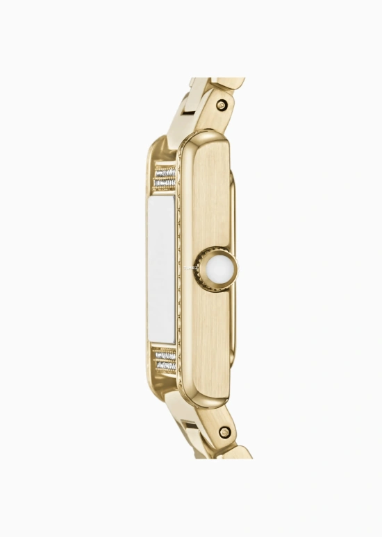 EMPORIO ARMANI,woman 26mm,26mm,Stainless Steel,Cream,Quartz,Glass,Rectangular,AR11663 NLP NLC