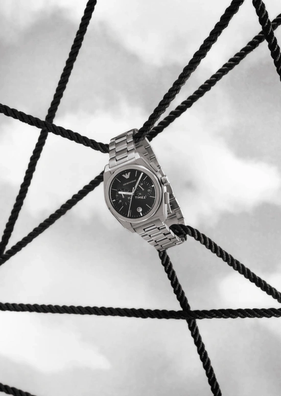 EMPORIO ARMANI,man 43mm,43mm,Stainless Steel,Black,Quartz,Chronograph,Day,AR11560 NLP NLC