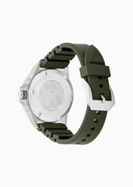 EMPORIO ARMANI,man 42mm,42mm,Stainless Steel,Black,Eco-Drive,Solar Charging,Sapphire,Crystal Glass,AR11699 NLP NLC