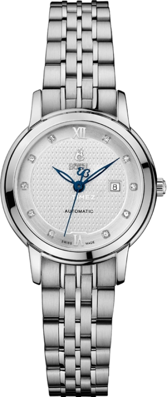 Ernest Borel,Royal 29.50mm,29.50mm,Stainless Steel,Silver,Automatic,Day,38hours,N0402L0B,N0402L0B-MS2S