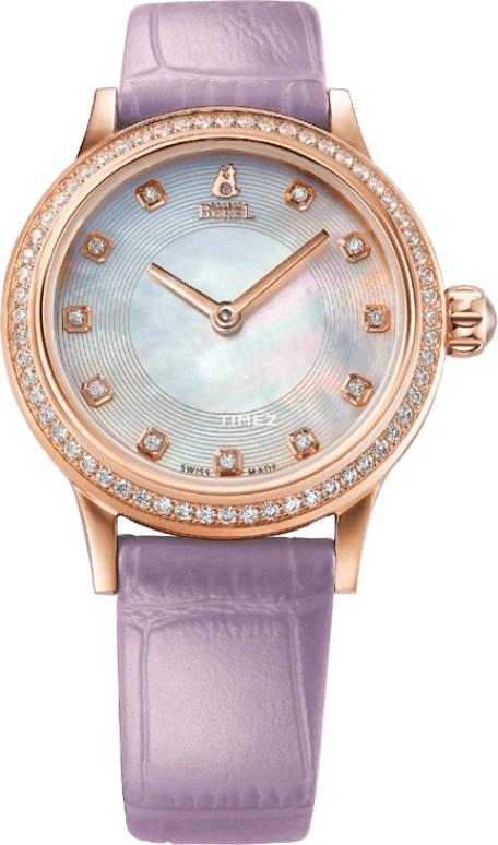Ernest Borel,Galaxy 29mm,29mm,Stainless Steel,Silver,Quartz,Sapphire,Crystal Glass,Round,N0113L0E,N0113L0E-QR4L