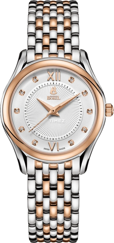 Ernest Borel,Cosmic 28mm,28mm,Stainless Steel,Silver White,Quartz,Sapphire,Crystal Glass,Round,N0410L0A,N0410L0A-QN2N