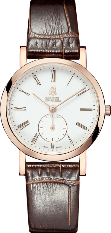 Ernest Borel,Danaus 27.50mm,27.50mm,Stainless Steel,Silver White,Quartz,Sapphire,Crystal Glass,Round,N0416L0D,N0416L0D-QR4L