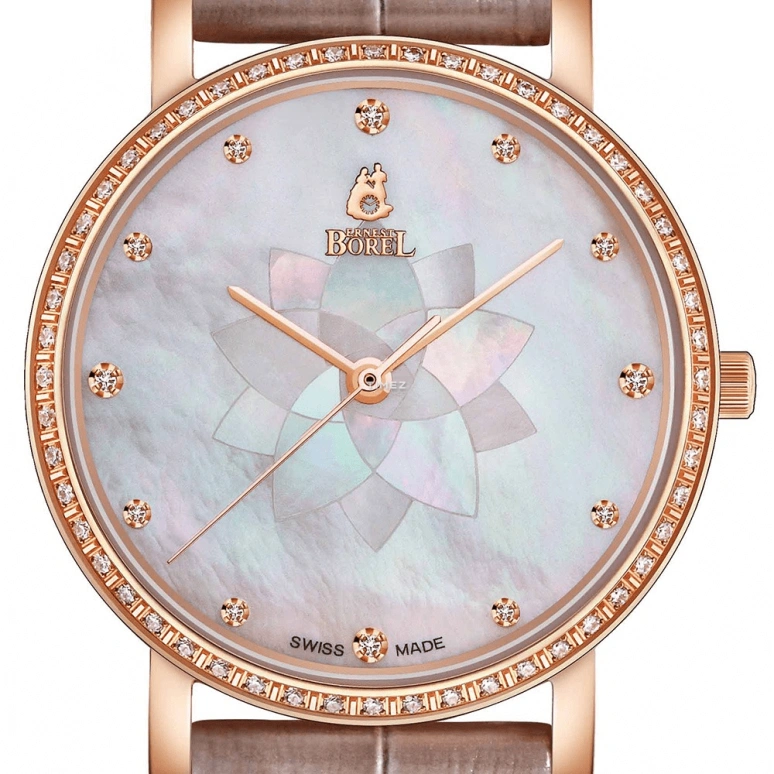 Ernest Borel,Danaus 31mm,31mm,Stainless Steel,Multi-Color,Quartz,Sapphire,Crystal Glass,Round,BGR860D,BGR860D-422BE