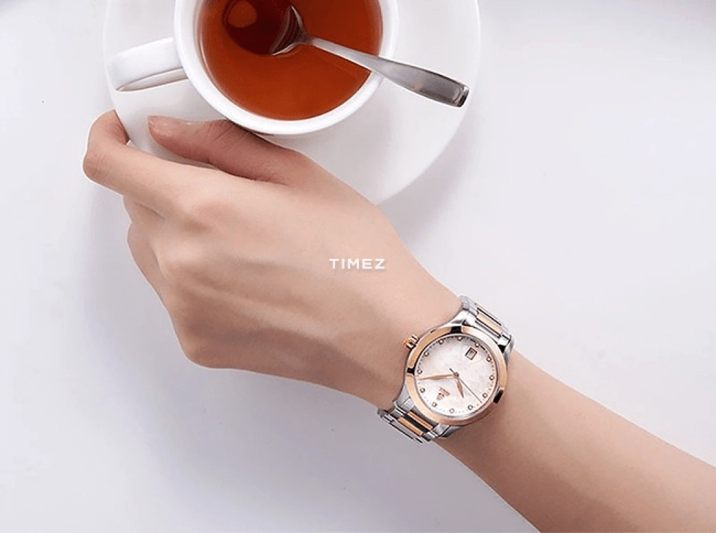 Ernest Borel,Harmonic 36mm,36mm,Stainless Steel,Silver White,Quartz,Day,Sapphire,Crystal Glass,BBR608,BBR608-422