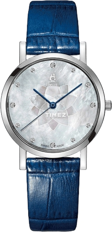 Ernest Borel,Danaus 31mm,31mm,Stainless Steel,Silver White,Quartz,Sapphire,Crystal Glass,Round,BS860,BS860-49221BL