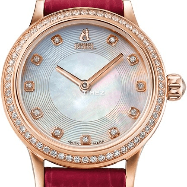 Ernest Borel,Galaxy 29mm,29mm,Stainless Steel,Silver White,Quartz,Sapphire,Crystal Glass,Round,N0113L0F,N0113L0F-QR4L
