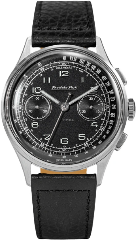 Excelsior Park,Chronograph 38.90mm,38.90mm,Stainless Steel,Black,Automatic,Chronograph,62hours,EP95003,EP95003-BL