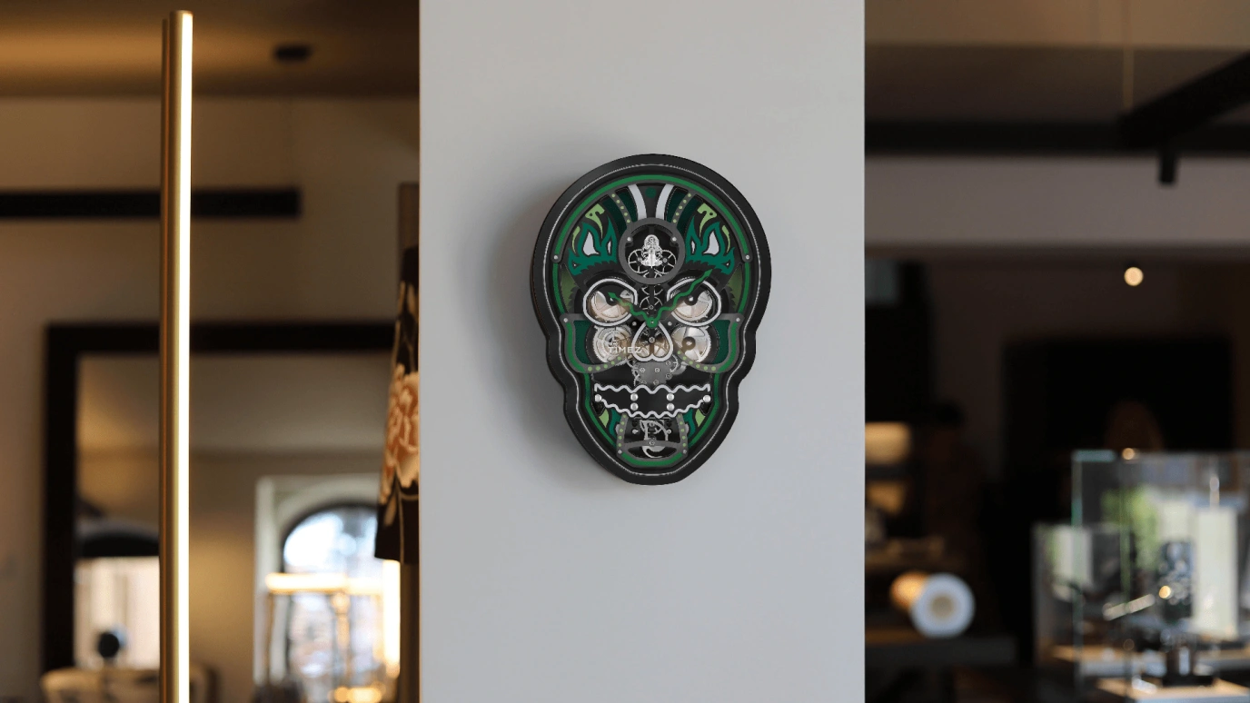 Fiona Krüger,Skull 306x220mm,306x220mm,Aluminum Oxide,Green,Handwound,Other,Black,VANITAS JADE UNIQUE PIECE