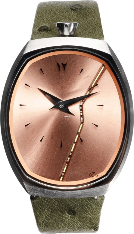 Fiona Krüger,Chaos 48x40mm,48x40mm,Titanium,Rose Gold,Handwound,Oval,Silver,FRACTURE FK PERPETUEL