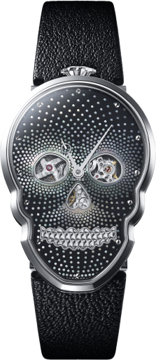 Fiona Krüger Skull TASAKI PETIT SKULL MOP DOTS