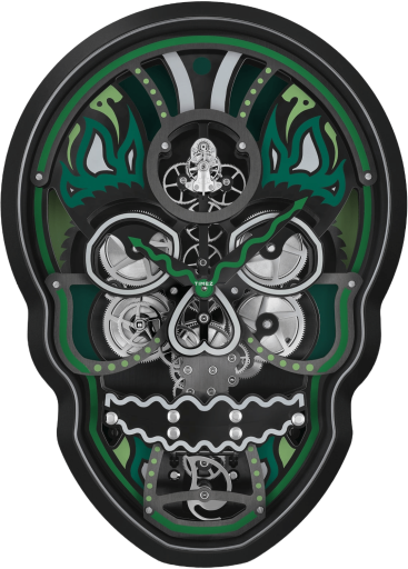 Fiona Krüger Skull VANITAS JADE UNIQUE PIECE