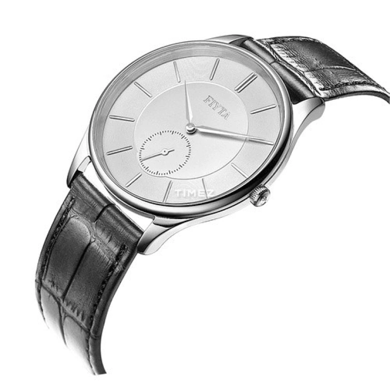 FIYTA,Joyart 39mm,39mm,Stainless Steel,White,Quartz,Sapphire,Glass,Round,G298,G298.WWB