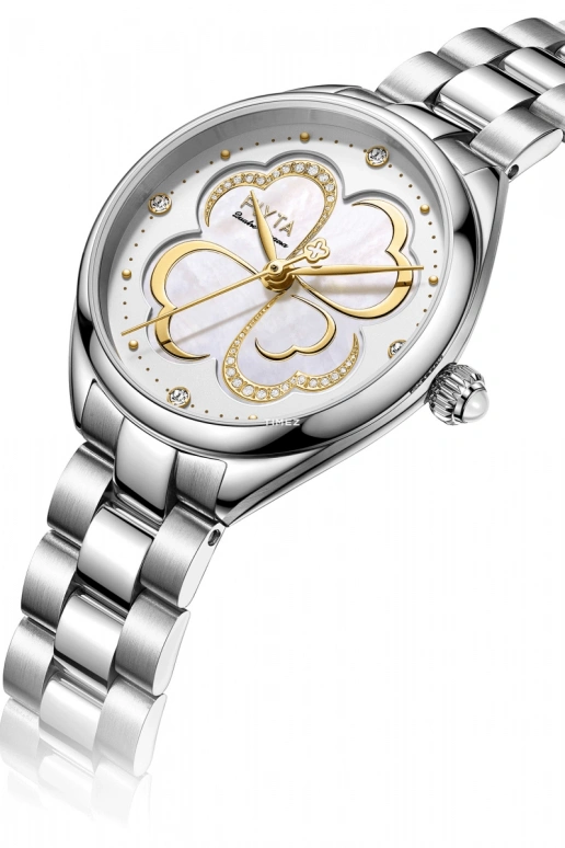 FIYTA,Clover 28mm,28mm,Stainless Steel,White,Quartz,Sapphire,Round,L862035,L862035.WWW