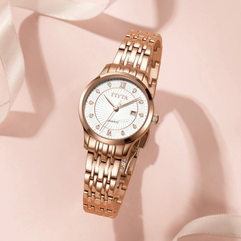 FIYTA,Classic 29mm,29mm,Stainless Steel,Silver White,Quartz,Day,Sapphire,L802030,L802030.PWP