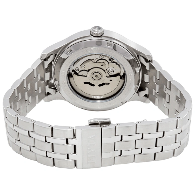 FIYTA,Classic 40mm,40mm,Stainless Steel,Black,Automatic,Day,Sapphire,WGA1010,WGA1010.WBW