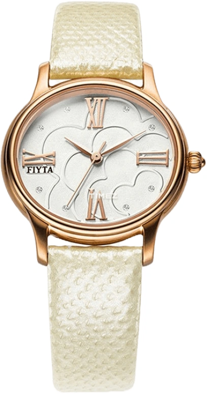 FIYTA,Allure 32.50mm,32.50mm,Stainless Steel,Silver White,Quartz,Sapphire,Crystal Glass,Round,L575,L575.PWWD