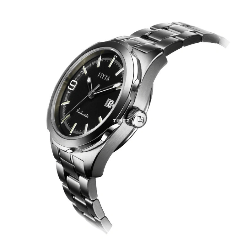 FIYTA,Aeronuatics 42mm,42mm,Stainless Steel,Black,Automatic,Day,Sapphire,GA8592,GA8592.WBW