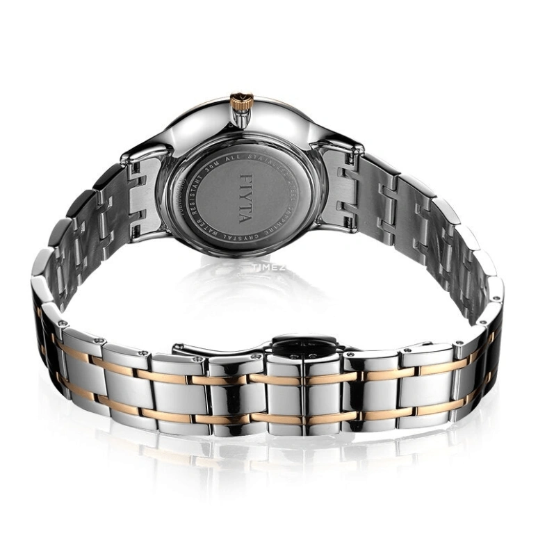FIYTA,Joyart 30mm,30mm,Stainless Steel,White,Quartz,Date,Day,M800011,M800011.TWT