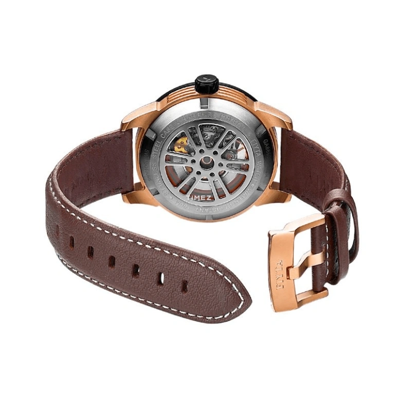 FIYTA,Extreme 42mm,42mm,Stainless Steel,Rose Gold,Black,Automatic,Sapphire,Round,GA866002,GA866002.MBR