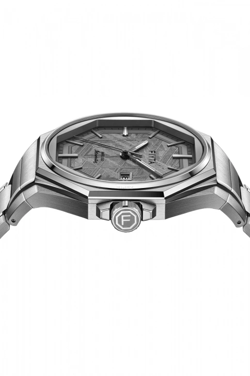 FIYTA,Aeronuatics 42mm,42mm,Stainless Steel,Grey,Automatic,Day,Sapphire,GA880002,GA880002.WHW