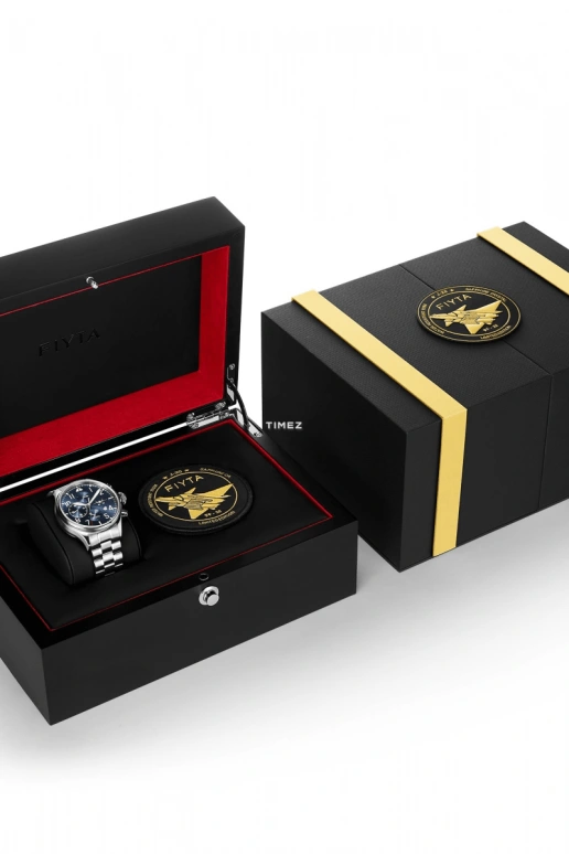 FIYTA,Mach 45mm,45mm,Titanium,Blue,Automatic,Chronograph,Day,Anti-magnetic,GA881010,GA881010.WLW