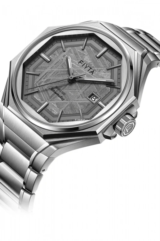 FIYTA,Aeronuatics 42mm,42mm,Stainless Steel,Grey,Automatic,Day,Sapphire,GA880002,GA880002.WHW