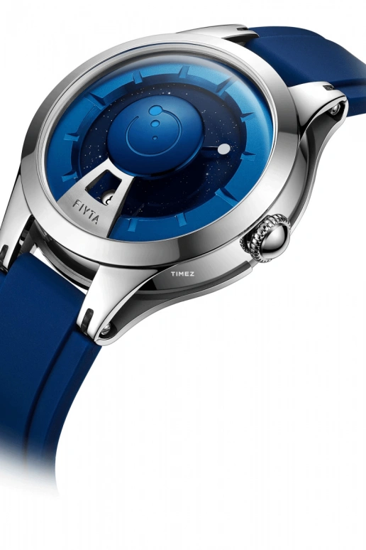 FIYTA,Three-Body 43mm,43mm,Stainless Steel,Blue,Automatic,Day,Sapphire,GA35003,GA35003.WLL