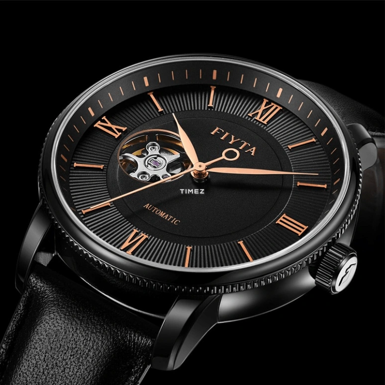FIYTA,Photographer 42mm,42mm,Stainless Steel,Black,Automatic,Sapphire,Round,GA860013,GA860013.BBB