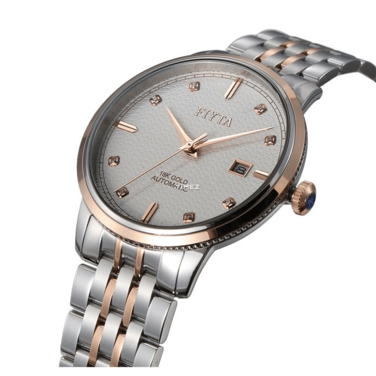 FIYTA,Joyart 41mm,41mm,Stainless Steel,Silver White,Automatic,Day,Sapphire,GA8652,GA8652.MWM