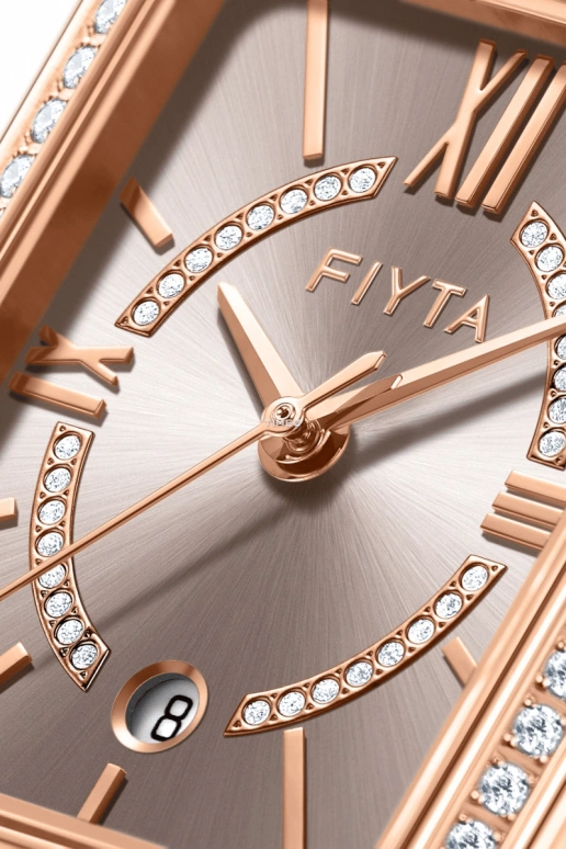 FIYTA,Allure 22.70mm,22.70mm,Stainless Steel,Grey,Quartz,Day,Sapphire,Crystal Glass,L865010,L865010.PHPD