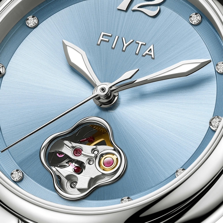 FIYTA,Allure 29mm,29mm,Stainless Steel,Blue,Automatic,Sapphire,Crystal Glass,Round,LA865022,LA865022.WLW