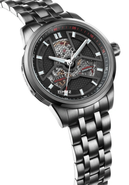 FIYTA,Extreme 42mm,42mm,Stainless Steel,Black,Automatic,Sapphire,Round,GA8460,GA8460.BBB