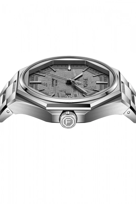 FIYTA,Aeronuatics 41mm,41mm,Stainless Steel,Grey,Automatic,Day,Sapphire,GA880007,GA880007.WHW