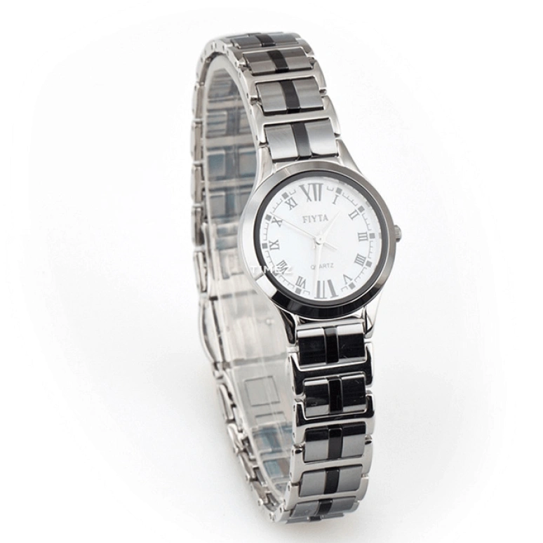 FIYTA,Classic 23.50mm,23.50mm,Stainless Steel,White,Quartz,Sapphire,Crystal Glass,Round,L968,L968.WWW