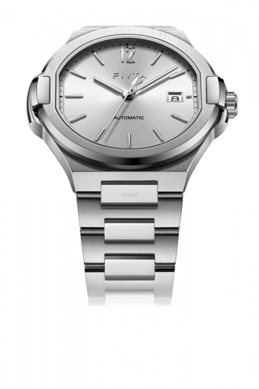 FIYTA,Aeronuatics 40mm,40mm,Stainless Steel,White,Automatic,Day,Sapphire,GA856000,GA856000.WWW